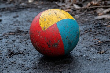 Forgotten Playground Ball