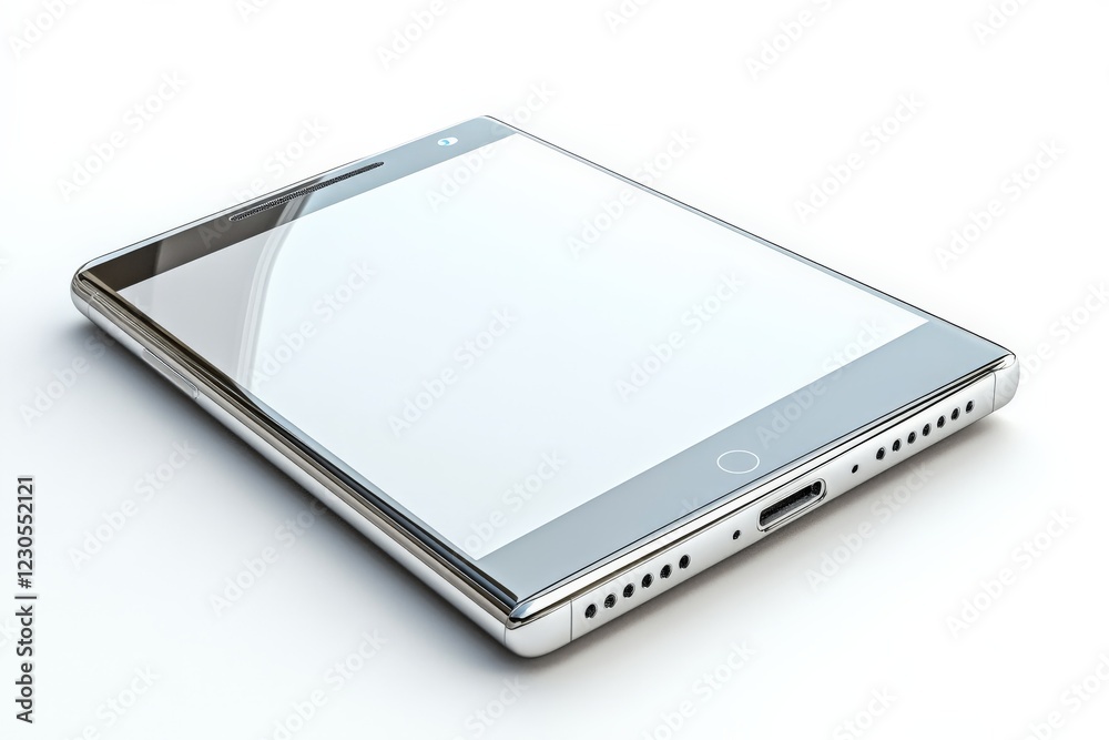 Poster sleek modern smartphone design showcasing minimalist aesthetics and advanced technology