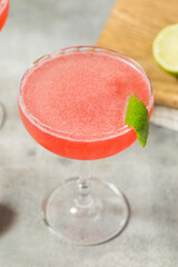 Refreshing Cold Vodka Cosmopolitan Martini