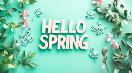 Spring Awakening on a Wooden Pier