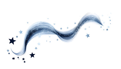 Obraz premium Swirling Star Cluster Design