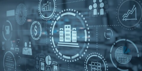 Real Estate Investment and Market Analysis: A Visual Representation of Growth, Finance, and Strategy in the Property Sector