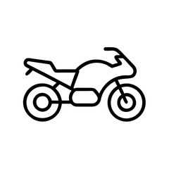 Fototapeta premium motorbike icon design