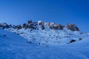 montagnes hiver