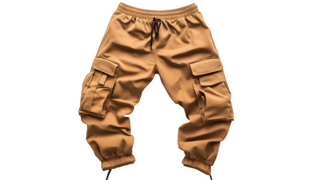 Trendy Cargo Pants Illustration