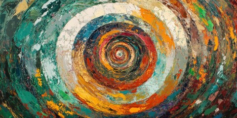 Vibrant abstract swirl artwork suitable for commercial use in decor, marketing, and creative projects.