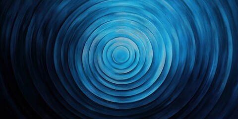 Abstract blue circular pattern suitable for backgrounds, art projects, and calming designs.