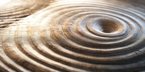 Close-up of textured wood with concentric rings, ideal for nature-themed projects, home decor, or woodworking promotions.