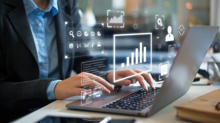 Fototapeta premium Business Analytics: Data-Driven Decision Making