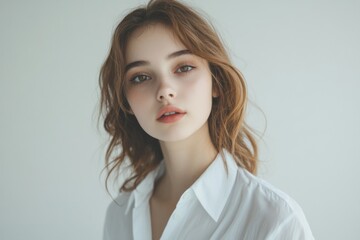 Fototapeta premium Portrait of a Young Woman