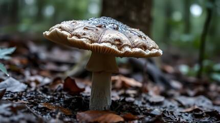 Fototapeta premium mushroom in the forest
