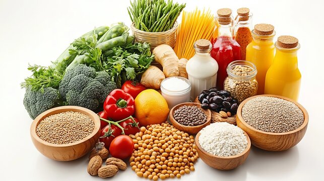 A plant-based diet is all about eating unprocessed foods that come from plants, like fruits, veggies, grains, beans, and nuts.