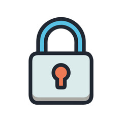padlock icon design