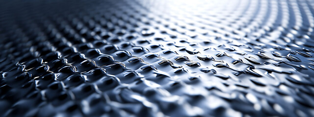 This close-up image showcases a sophisticated, wavy, textured surface with a repeating pattern