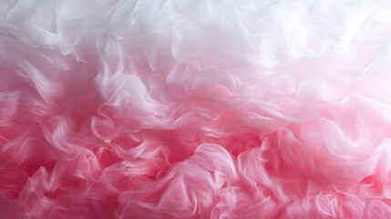 Fototapeta premium Abstract background with a pink and white color scheme. the background is made up of multiple layers of fabric, creating a textured and fluid appearance.