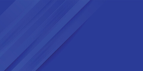 Abstract blue background. Modern simple blue geometric design. Minimal shapes. Suit for booklet, brochure