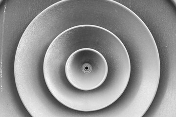 Rejilla circular de ventilación 