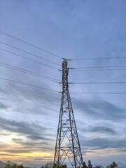 Torre de alta tensión 