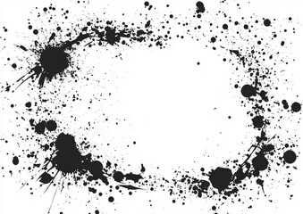 Fototapeta premium Grunge border on a modern background. Abstract overlay present. Dirty and damaged backdrop visible. Modern graphic featuring transparent white elements. EPS10