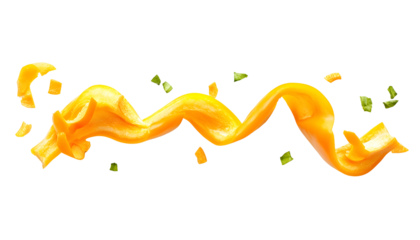 Yellow Bell Pepper with Cut Slices