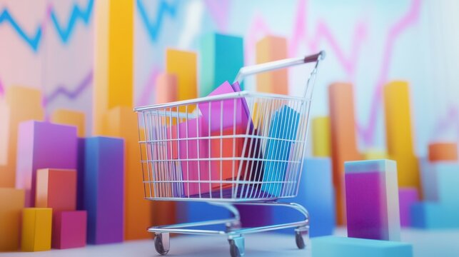 Retail profit plan abstract concept vector illustration set. Flash sale, sales forcasting and index, special offer, e-commerce shop promotion, business statistics, performance abstract metaphor.