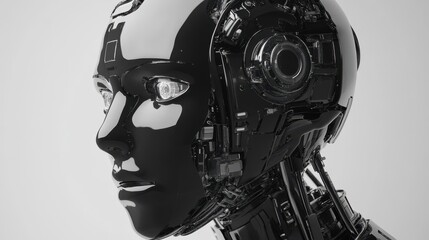 computer chatbot processes artificial information using advanced algorithms machine learning technologies together