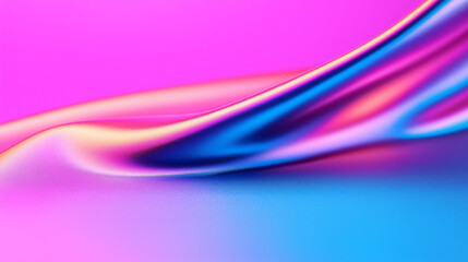 Futuristische Lichtstreifen auf einem sanften, blauen Hintergrund.

