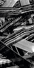 black and white pattern