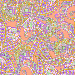 seamless paisley pattern