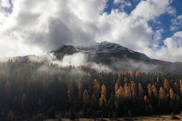 Herbsttag bei St. Moritz