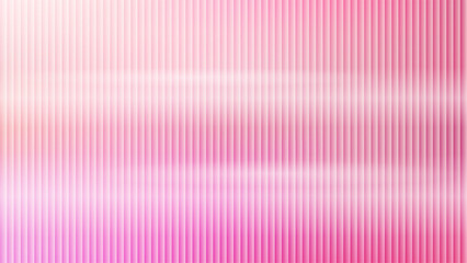Pink abstract gradient background with texture of embossed, ribbed glass. Window with matte effect. Vector illustration EPS10 for wallpaper, presentation, poster, banner 1920, 1080