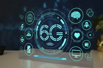 Fototapeta premium 6G Technology: The Future of Connectivity