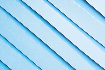 Obraz premium Light blue paper background with diagonal stripes of light blue watercolor, a geometric pattern Generative AI