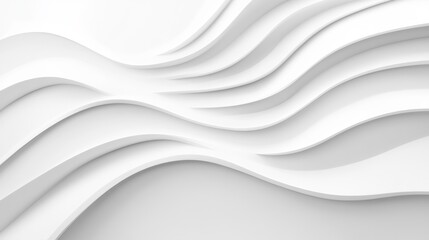 white sand texture with wave patterns, top view
