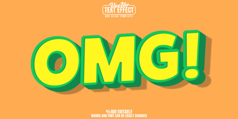 Retro editable text effect, customizable 80s and vintage 3d font style