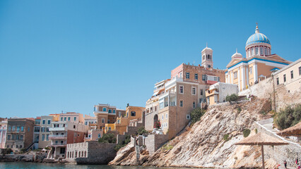 church on the island Syros