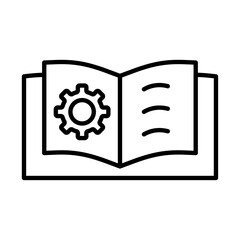 Guide icon Black and white logo