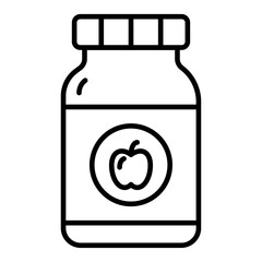 Jam icon Black and white logo