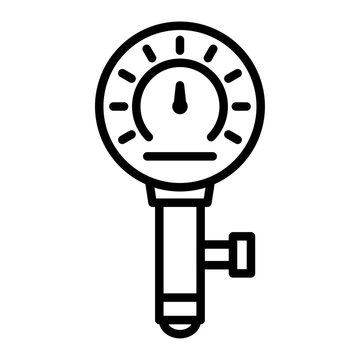recommend clip art: Tire pressure monitoring icon Black and white logo
