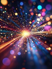 Obraz premium Celebration of Light - A Radiant Spectacle