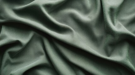 Fototapeta premium Green Metallic Fabric Texture