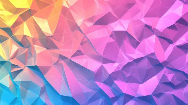 Stylish, Colorful Geometric Background