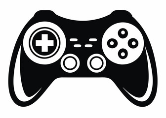 Gamepad icon. Game controller silhouette vector, Video game controller, joystick   © VectorEliteX
