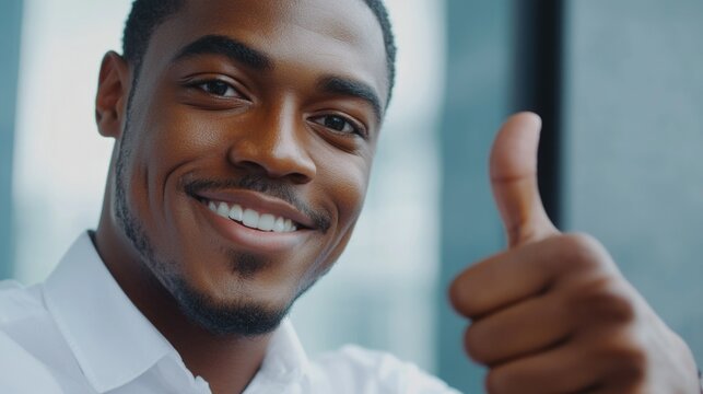 Thumbs Up Businessman