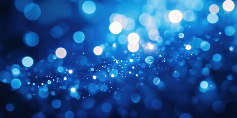 Cosmic Bokeh Blurred Background