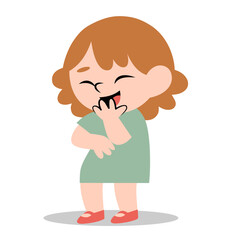 kid  cartoon character of man