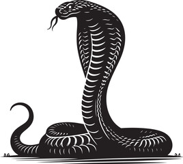 snake vector illustration silhouette