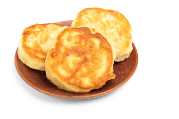 delicious and mouth-watering pancakes on plates