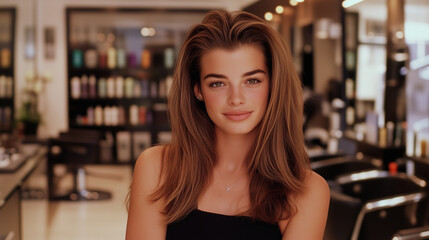 Hairdresser in Modern Salon