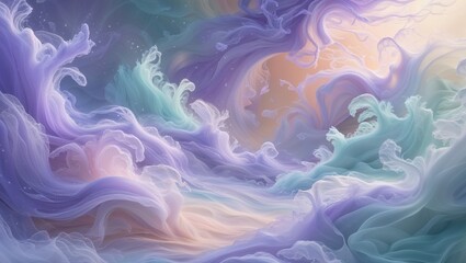 abstract background with hearts